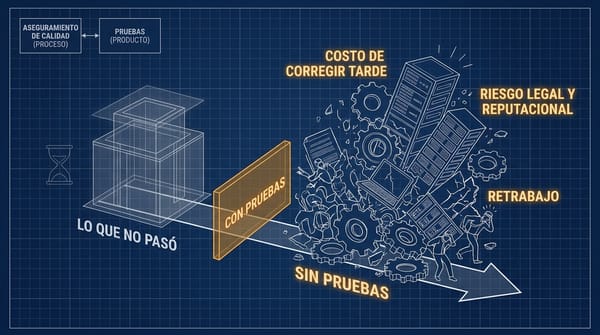 ¿Cuánto cuesta no probar? El caso de negocio de la calidad